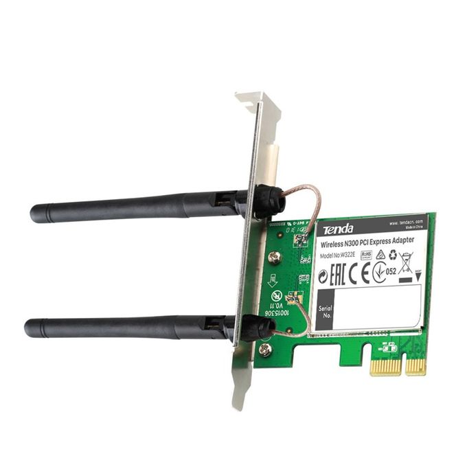 CARTE RESEAU WIFI WIRELESS N300 PCI TENDA W322E